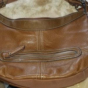 Franco sarto tan leather bag.